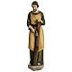 Statue of St. Joseph the woodworker in fibreglass 60 cm for EXTERNAL USE s1