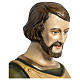 Statue of St. Joseph the woodworker in fibreglass 60 cm for EXTERNAL USE s4