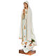 Statue of Our Lady of Fatima in painted fibreglass 60 cm for EXTERNAL USE s2