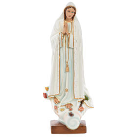 Statua Madonna di Fatima 60 cm fiberglass dipinta PER ESTERNO