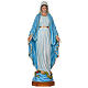 Statue of the Immaculate Virgin Mary in coloured fibreglass 180 cm for EXTERNAL USE s1