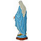 Statue of the Immaculate Virgin Mary in coloured fibreglass 180 cm for EXTERNAL USE s8