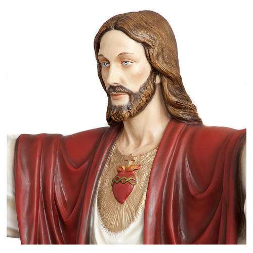 Statue of Christ the Reedemer in fibreglass 200 cm for EXTERNAL USE 4