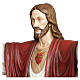 Estatua Cristo Redentor 200 cm fibra de vidrio PARA EXTERIOR s4