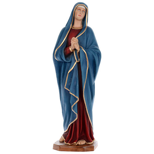 Statue of Our Lady of Sorrows in painted fibreglass 100 cm for EXTERNAL USE 1