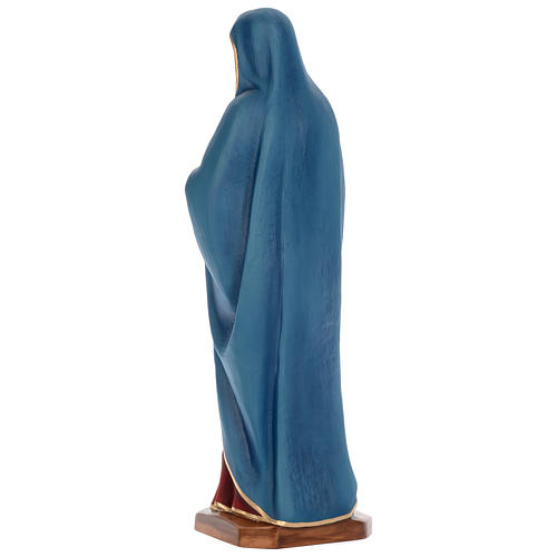 Estatua Virgen Dolorosa 100 cm fibra de vidrio pintada PARA EXTERIOR 4