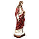 Statue of the Sacred Heart of Jesus in painted fibreglass 165 cm for EXTERNAL USE s5