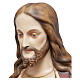 Figura Najświętsze Serce Jezusa, 165 cm, włókno szklane, malowana, NA ZEWNĄTRZ s2