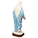 Statue of the Sacred Heart of Mary in painted fibreglass 165 cm for EXTERNAL USE s7