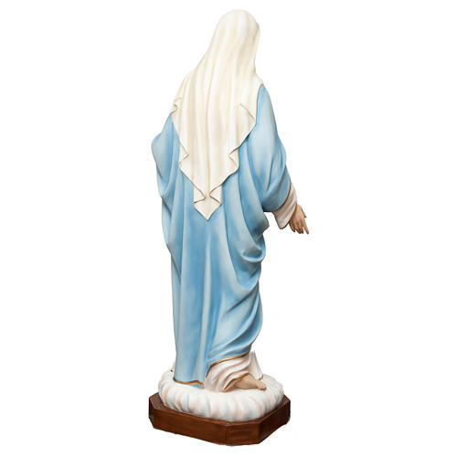 Statua Sacro Cuore di Maria 165 cm vetroresina dipinta PER ESTERNO 7