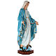 Statue of the Immaculate Virgin Mary in painted fibreglass 100 cm for EXTERNAL USE s4