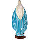 Statue of the Immaculate Virgin Mary in painted fibreglass 100 cm for EXTERNAL USE s5