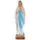 Estatua Virgen de Lourdes 100 cm fibra de vidrio pintada PARA EXTERIOR s1