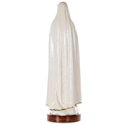 Statue of Our Lady of Fatima in painted fibreglass 83 cm for EXTERNAL USE 5