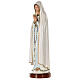 Statue of Our Lady of Fatima in painted fibreglass 83 cm for EXTERNAL USE s3