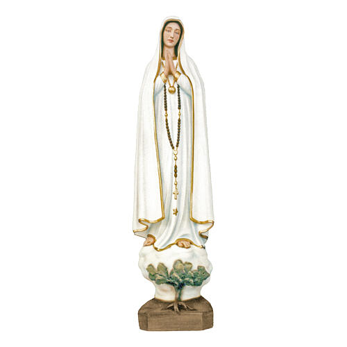 Figura Madonna z Fatimy, 100 cm, włókno szklane, malowana, NA ZEWNĄTRZ 1