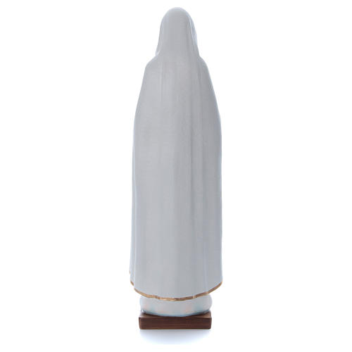 Statue of Our Lady of Fatima in painted fibreglass 100 cm for EXTERNAL USE 5