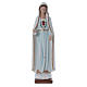 Statua Madonna di Fatima 100 cm vetroresina dipinta PER ESTERNO s1