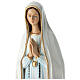 Statue of Our Lady of Fatima in coloured fibreglass 100 cm for EXTERNAL USE s7