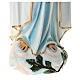 Statua Madonna di Fatima 100 cm in vetroresina colorata PER ESTERNO s10