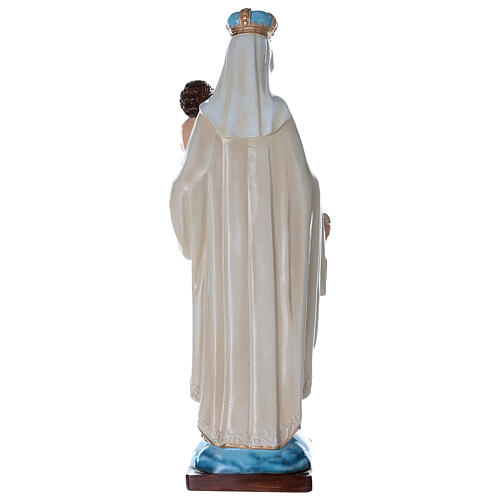 Statue of Our Lady of Mount Carmel in painted fibreglass 80 cm for EXTERNAL USE 7