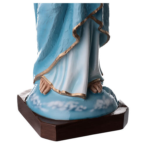 Statue of the Virgin Mary with Baby Jesus in fibreglass 80 cm for EXTERNAL USE 11