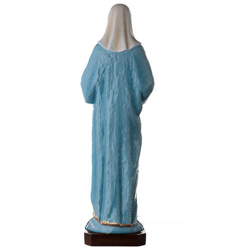 Statue of the Virgin Mary with Baby Jesus in fibreglass 80 cm for EXTERNAL USE 12