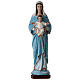 Statue of the Virgin Mary with Baby Jesus in fibreglass 80 cm for EXTERNAL USE s1