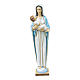 Statue of the Virgin Mary with Baby Jesus in fibreglass 115 cm for EXTERNAL USE s1