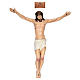 Corpo di Cristo 90 cm in vetroresina dipinta PER ESTERNO s1