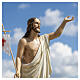 Satue of Resurrected Jesus in painted fibreglass 130 cm for EXTERNAL USE s3