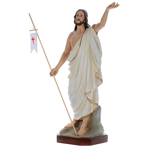 Figura Jezus Zmartwychwstały 130 cm fiberglass malowany, NA ZEWNĄTRZ 2