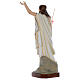 Figura Jezus Zmartwychwstały 130 cm fiberglass malowany, NA ZEWNĄTRZ s4