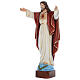 Statue Christus der Erlöser 100cm Fiberglas AUSSENGEBRAUCH s3
