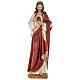 Statue of Blessing Jesus in coloured fibreglass 100 cm for EXTERNAL USE s1