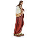 Estatua Jesús que bendice 100 cm fibra de vidrio coloreada PARA EXTERIOR s3