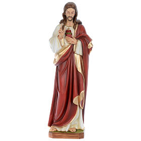 Figura Jezus Błogosławiący, 100 cm, włókno szklane, malowana, NA ZEWNĄTRZ