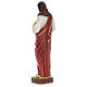 Statue of the Sacred Heart of Jesus in painted fibreglass 100 cm for EXTERNAL USE s4