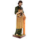Statue of St. Joseph the woodworker in coloured fibreglass 150 cm for EXTERNAL USE s3