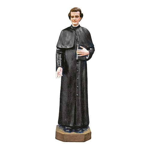 Statua San Giovanni Bosco 100 cm vetroresina colorata PER ESTERNO 1