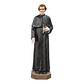 Saint John Bosco Statue, 100 cm in colored fiberglass, FOR OUTDOORS