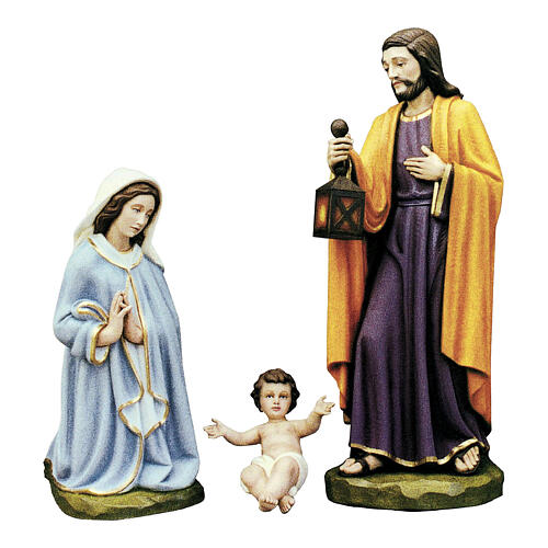 Natività 100 cm in vetroresina dipinta PER ESTERNO 1