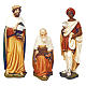 Nativity Three Kings Set, 100 cm in painted fiberglass FOR OUTDOORS s1