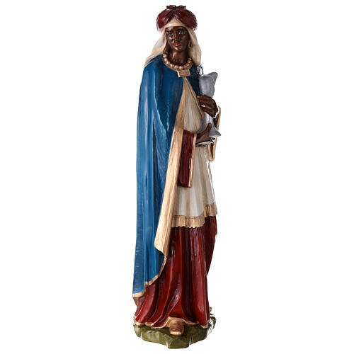 Wise Men for Nativity Scene in painted fibreglass 80 cm for EXTERNAL USE 18