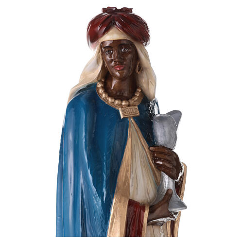 Wise Men Set, 80 cm in painted fiberglass FOR OUTDOORS 15