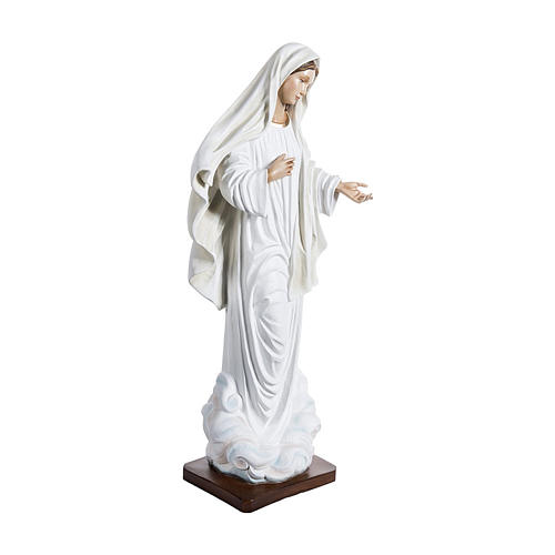 Statue of Our Lady of Medjugorje in fibreglass 170 cm for EXTERNAL USE 5