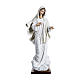 Estatua Virgen de Medjugorje 170 cm fibra de vidrio PARA EXTERIOR s1