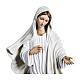 Estatua Virgen de Medjugorje 170 cm fibra de vidrio PARA EXTERIOR s2
