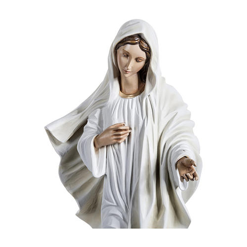 Statue Notre-Dame de Medjugorje en fibre de verre de 170 cm POUR EXTÉRIEUR 4