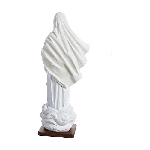 Statue Notre-Dame de Medjugorje en fibre de verre de 170 cm POUR EXTÉRIEUR 8